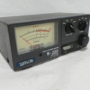 Watson W-220 SWR Meter Sold As Seen No Warranty Junksale
