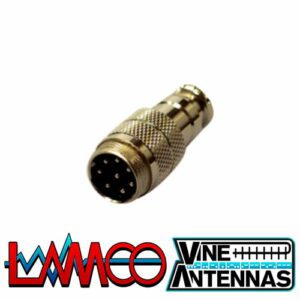 8 Pin Mic Socket | Male Plug