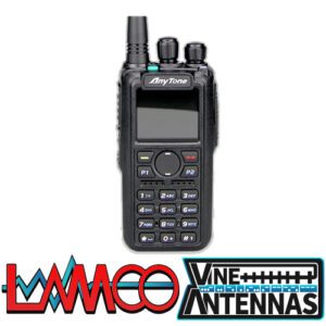 Anytone AT-D878UVII Plus | DMR/FM Handheld Transceiver
