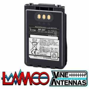 ICOM BP-307 | IC-705 ID-51 ID-52 IP503 High Capacity