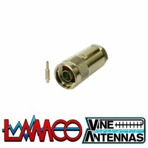 10mm Compression | N-Type Coax Plug