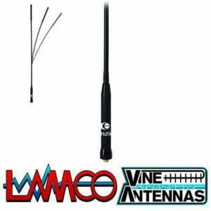 Komunica PWR-SRH-627-SMAF | VHF/UHF Portable Antenna
