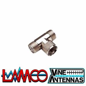 T Connector F-F-M | 50Ω T Connector