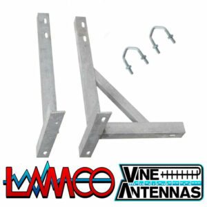 Vine Antennas Galvanised 36" T&K Brackets | With V-Bolts