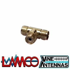 T Connector SO-239 | 50Ω T Connector