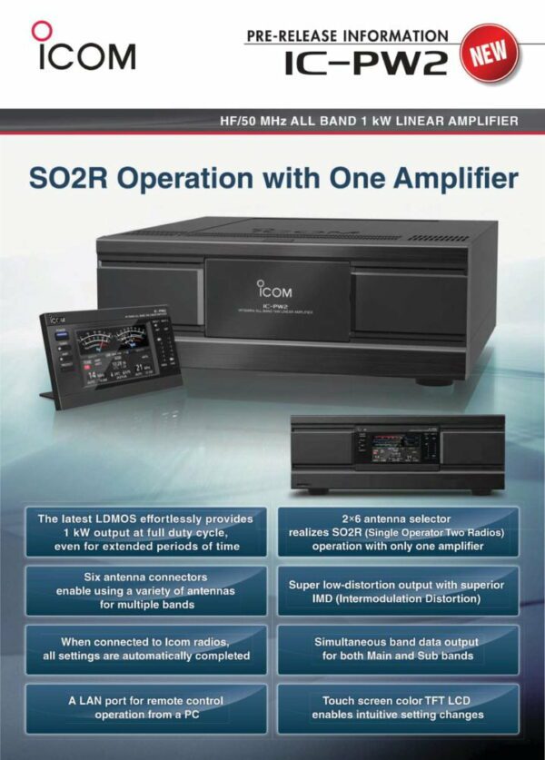 Icom PW2 USED | Two Years LAMCO Select Warranty - Image 3