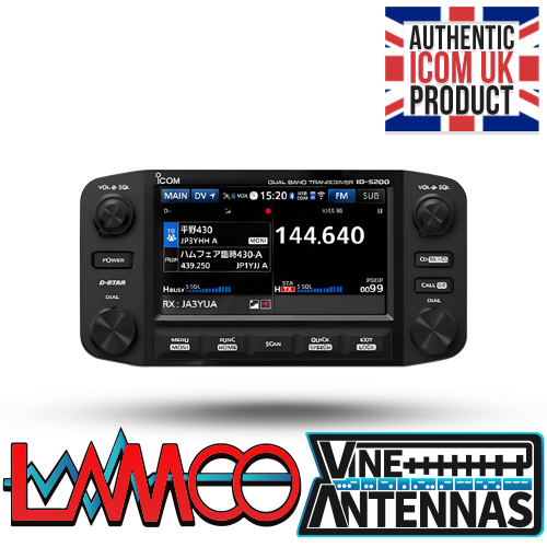 ICOM ID-5200 | 144/430 MHz Dual-Band Transceiver | Vine