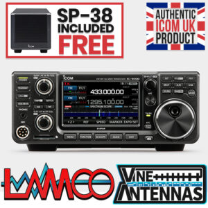 ICOM IC-9700 | VHF/UHF/SHF SDR Transceiver FREE SP-38 Speaker