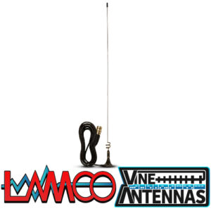 Vine Antennas RST-LM-100 Reverse SMA | 2m/70cm Mobile Antenna