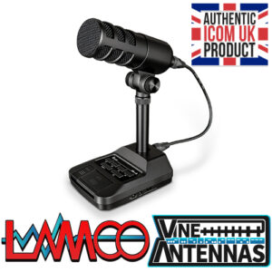 ICOM SM-J1 | Premium Dual Element Desktop Microphone